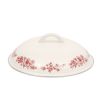 Agatha 6.4-Quart Enamel on Steel Dutch Oven with Lid, Red