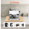 Appliance Slider, Medium 13 x 16-inch, Rolling Sliding Tray with Rubber Wheels & Hollow Handle, Easy to Clean, Appliance Rolling Tray for Coffee Maker