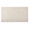 (4 pack)Darby Persian Chenille Kitchen Comfort Mat, Tan, 20'W x34'L