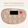 Joydeem Ceramic Rice Cooker, 6 Cups Uncooked Rice Cookers with Pure Ceramic Inner Pot, Healthy & PFOA Free, 3L/3.2 qt, DFB-C300